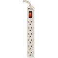 Southwire Coleman Cable 41350 6-Outlet White Power Strip With 1.5 ft. Cord 41350